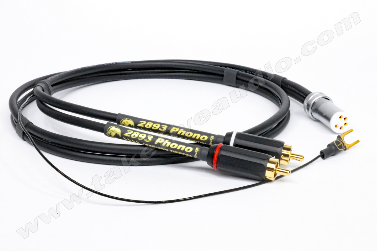 TFA 2893 DINRCA Phono Cable Deep Cryo Treated Phono Cables