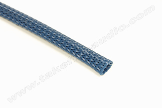 Polyethylene Expandable Cable Sleeve 3/8 Blue