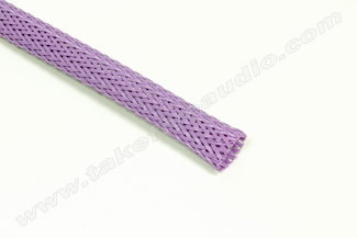 Polyethylene Expandable Cable Sleeve 3/8 Purple