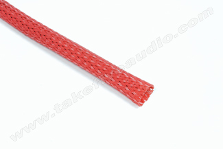 Polyethylene Expandable Cable Sleeve 3/8 Red