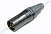 Neutrik NC6MXX B Male XLR Black Cryo Treated